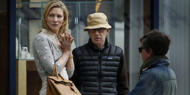 Cate Blanchett and Woody Allen 