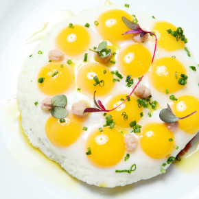 Tres - 12 Quail Eggs Sunny Side Up - TheDuaneWells.com