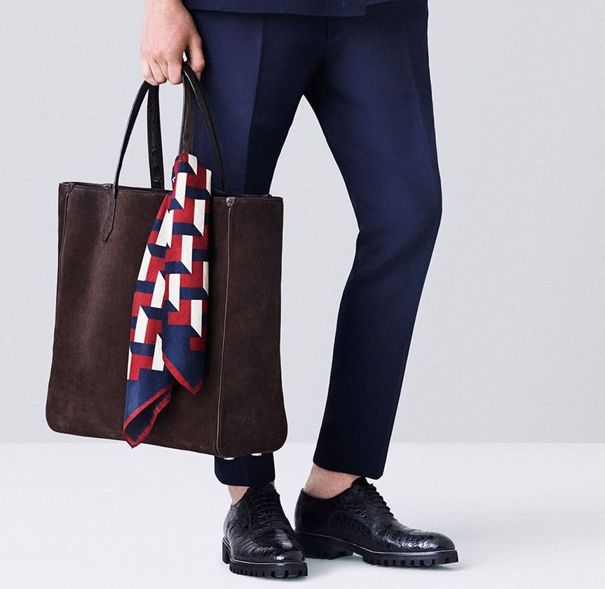 Tote + Scarf - Bally S/S 2015