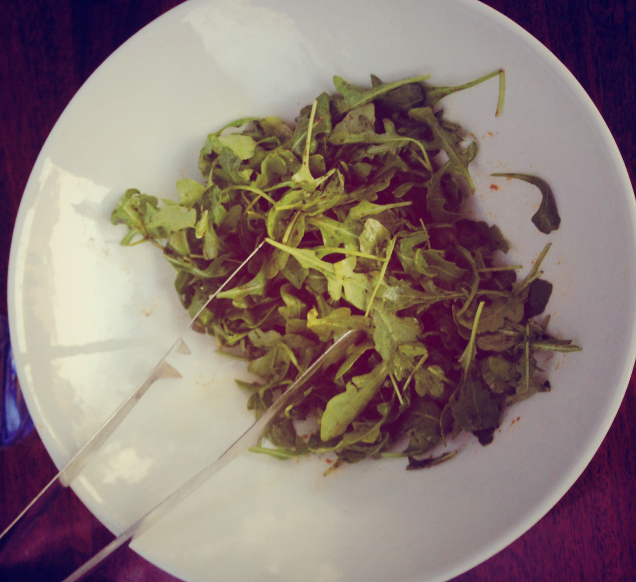 Arugula Salad at Rustic, Francis Ford Coppola Winery