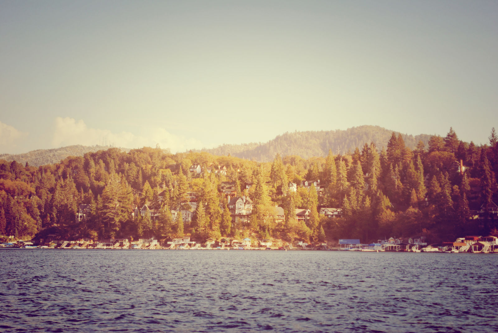 A view from the lake