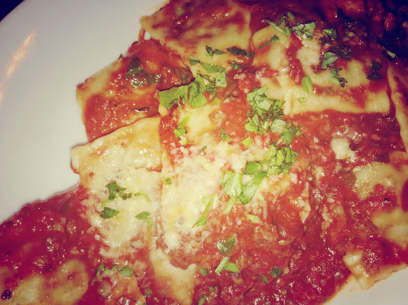 Ravioli in Domenica Sauce