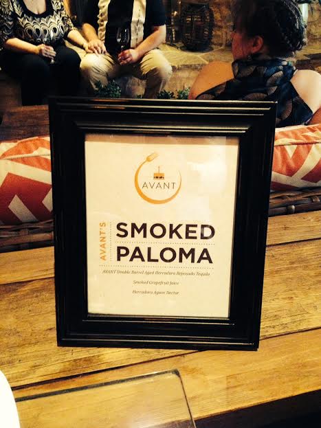 Signature Smoked Paloma Cocktails at Avant