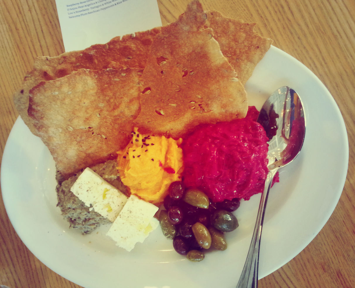 A colorful start to the Taste of Healdsburg tour at Shed