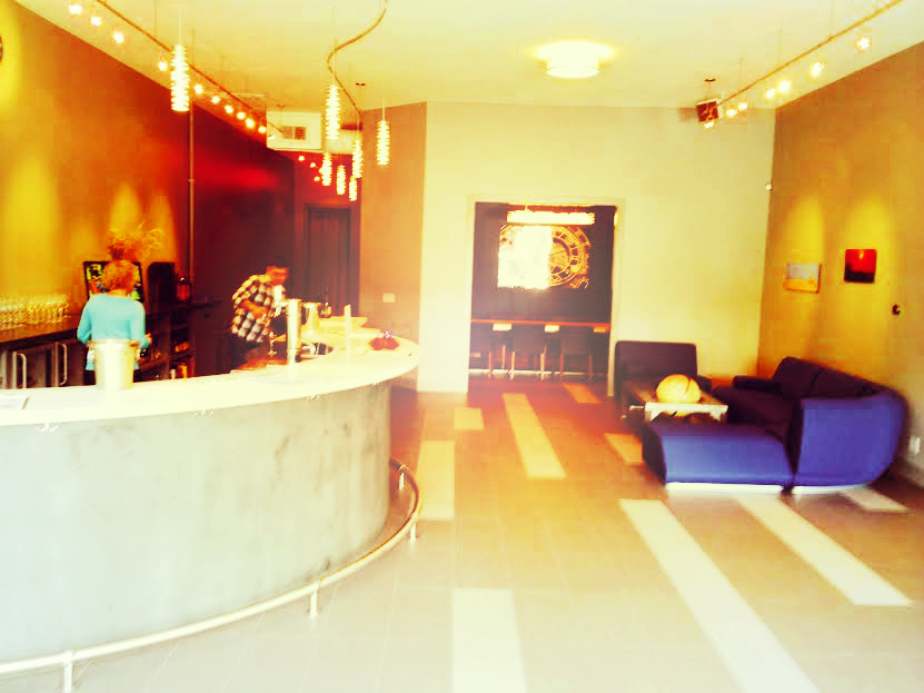 Cartograph wine tasting room, Healdsburg