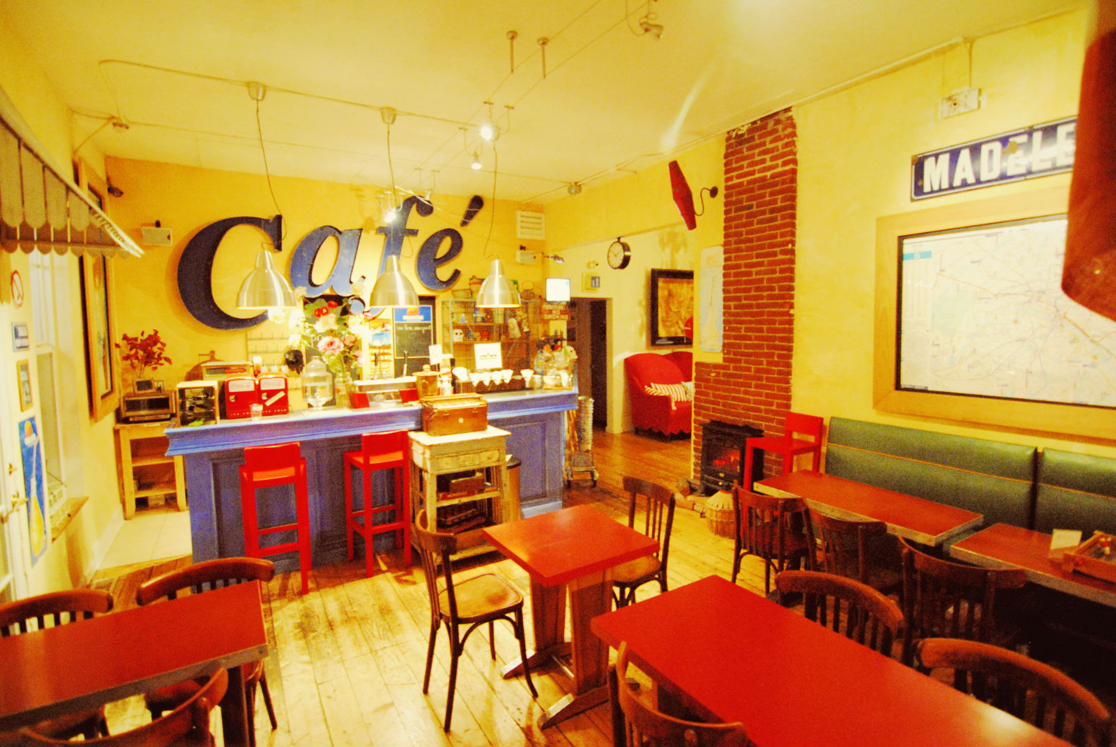 Metro Hotel kitchen at night