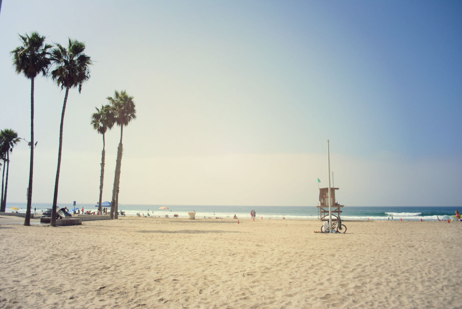 A view of Newport Beach from the Newport Beach Hotel Lobby