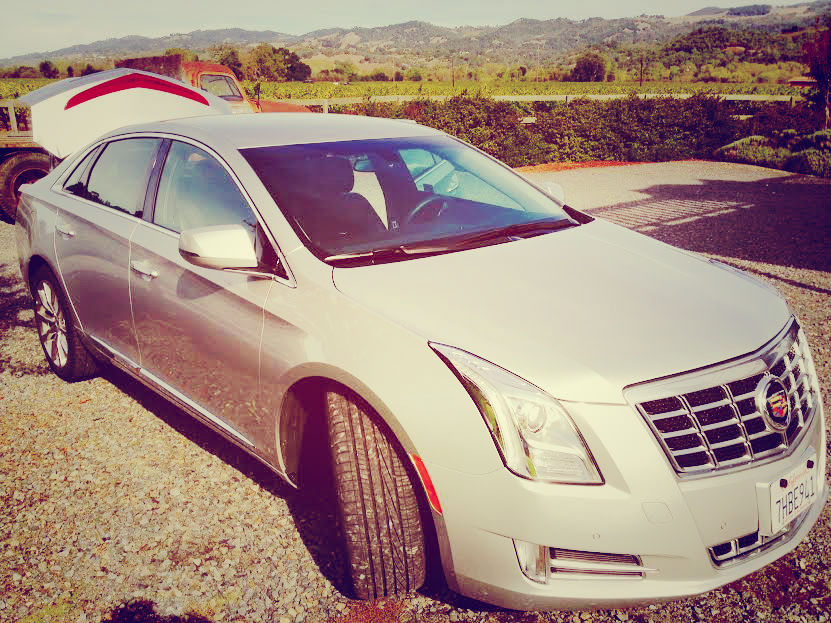 Packed and ready for Healdsburg