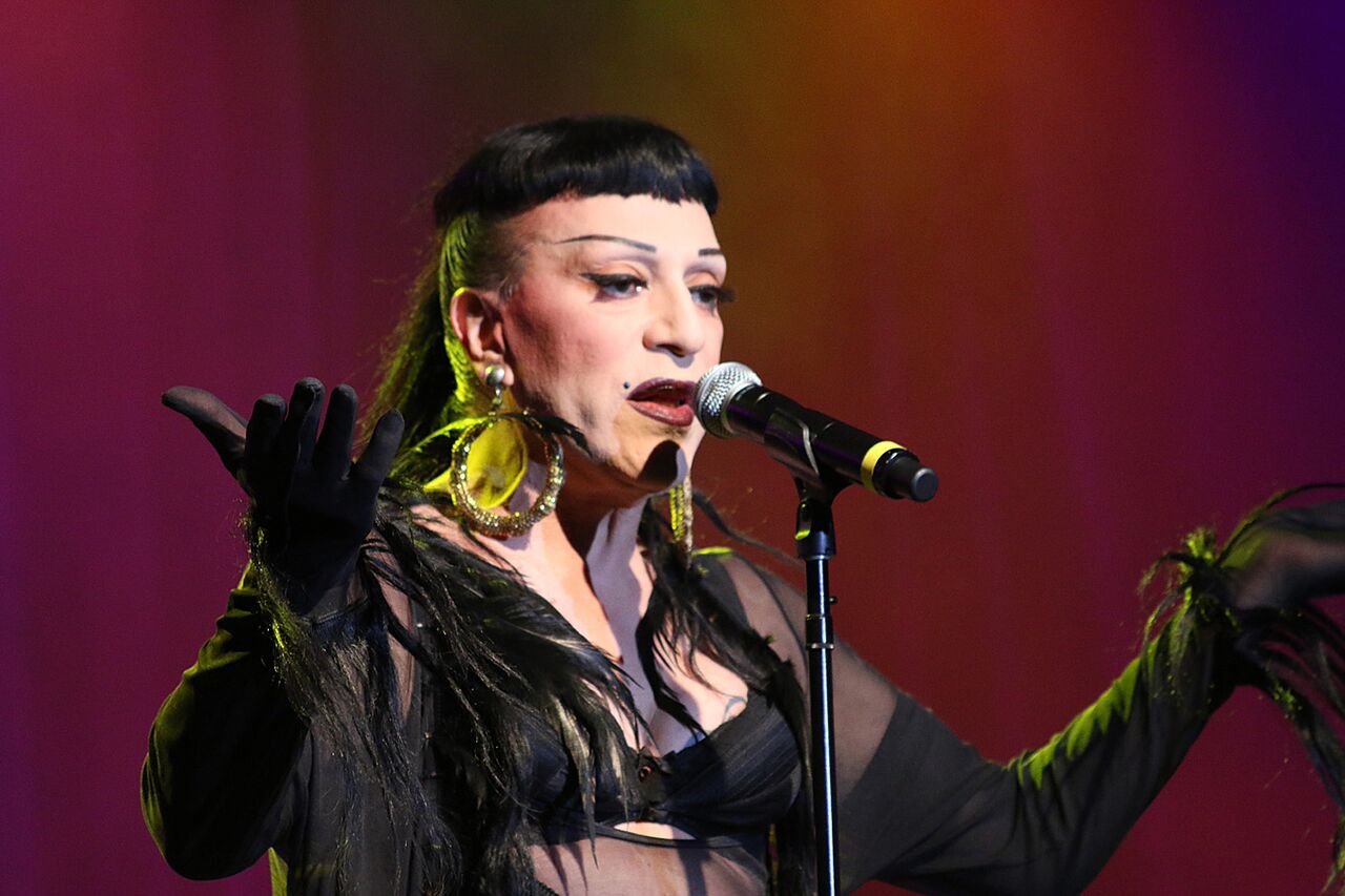 Joey Arias performs the Billie Holliday songbook at REVUE